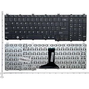 Laptoptoetsenbord voor Toshiba voor Satellite C650/D L650D L655 L670 L660 L675 C660 C655 L750 L750D L755D L760 L770D L775(US Black)