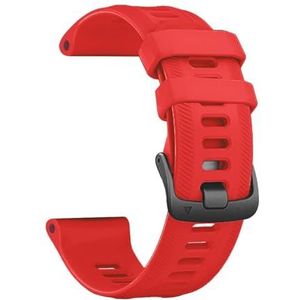 INEOUT Tweekleurige sport siliconen band compatibel met Garmin Forerunner 965 955 Solar 945 935 745 22 mm horlogeband vervangende polsband armband (Color : Red, Size : For Forerunner 955)