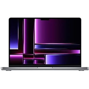 Apple MacBook Pro 2023, M2 Pro-chip met 10-core CPU en 16-core GPU (14-inch, 16GB RAM, 512GB SSD-opslag) QWERTY Dutch Spacegrijs (Refurbished)