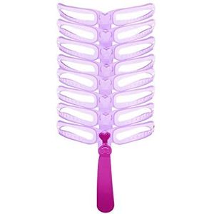 NIEUWE Herbruikbare 8 In1 Wenkbrauw Vormgeven Sjabloon Helper Wenkbrauw Kaart Shaper Wenkbrauw S9P7 Definiëren Make-up Verzorging Stencils Wenkbrauw