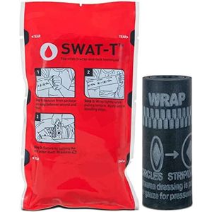 SWAT-T Tourniquet, Zwart, 1 Count