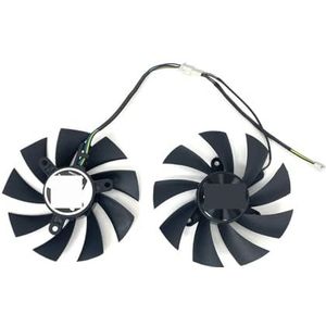 2 STUKS/set GA92S2H GFY09215M12SPA 87MM RTX2060 GPU-koeler voor Zotac 2060 SUPER voor Destroyer HA/HB grafische koelventilator(Black 2-Fan GFY)