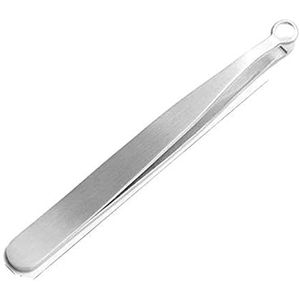 Ronde kop neus haar trimmen pincet roestvrij staal wenkbrauw neus haar gesneden voor wenkbrauwen, neus, snor, baard multifunctionele clip