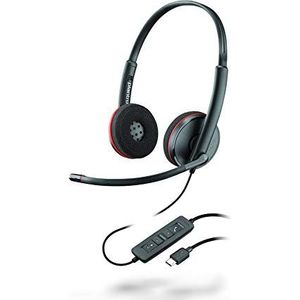 Plantronics stereo-USB-C-headset 'Blackwire C3220', zwart