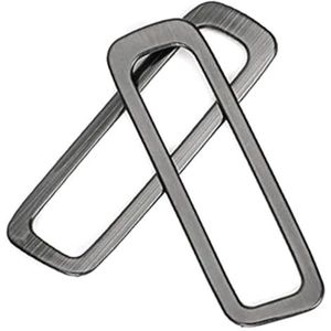 Interieur Styling Voor Mazda CX-5 CX5 2018-2021 Luidspreker Geluidsring Trim Cover Decoratie Interieurlijsten Accessoires(Black 2pcs-F)