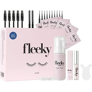 Fleeky Wimperlift Kit - Natuurlijke, Langdurige Krul voor 8 Weken, Veilig & Effectief voor Thuis, Geschikt voor Alle Lengtes