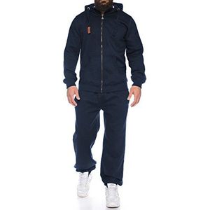 Finchman Finchsuit 1 heren joggingpak, trainingspak, sportpak, FMJS135, dark blue, 4XL