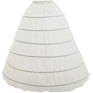 GRACEART - Crinoline Hoop Bustle Cage - Fietstas - Wit