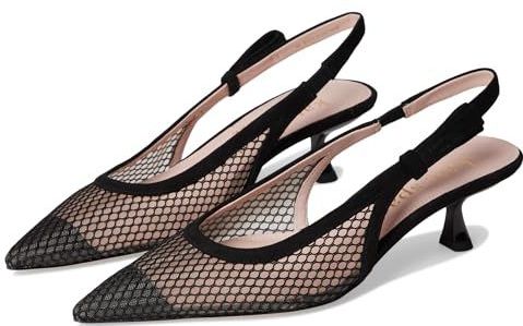 Kate Spade - Elegante Hoge Hakken - Zwart - Suède - Dames Pumps