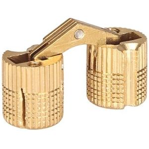4 pc's vat scharnieren verborgen meubels scharnier 10 mm 180 ° openingshoek messing verborgen scharnieren voor doe -het -zelf sieraden doos meubels hand ambachtelijk gouden (24)