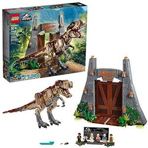 LEGO Jurassic World Jurassic Park: T. Rex Rampage 75936 Building Kit, New 2020 (3120 stuks)