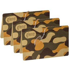 glens Unisex leesbril zonder armleuningen - 3 lezers in +2.0 militair pakket - lichtgewicht noodzak ultradunne leesbrillen - leesbril voor dames en heren