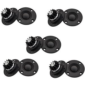 Goufride Tweeter Speaker 6 Ohm 30 W Hifi Zachte Dome Zijde Film Treble Luidspreker Getande Koellichaam 10 Stks