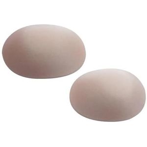 Afneembare schoudervullingen van schuimrubber, SchoudervullingenSiliconen schoudervullingen for kleding(Khaki)