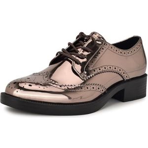 Nine West Dames Studey Slipper, Pewter Mirror Metallic 060, 41 EU