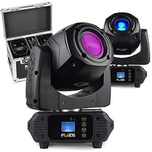 BeamZ FUZE75S Spot set van 2 moving heads in Flightcase