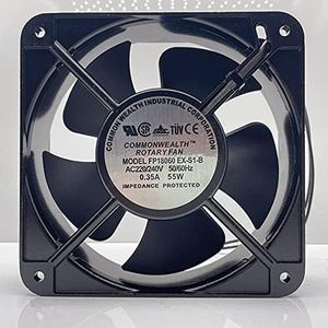 LMNCBVYA 18060 FP-18060EX-S1-B 0.35A 55W Chassis Cabinet Fan - High-Performance Solution 220VAC Axial Fan