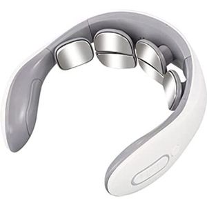 Elektrische Nek Massager Intelligente Schouder Hals Massager 3 Modi 6 Hoofden Nek Massager Met Verwarming Functie voor Thuiskantoor Reizen