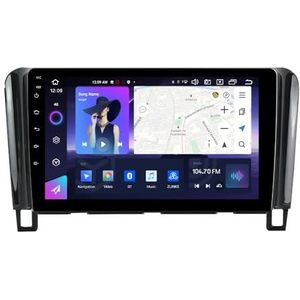 Android 14 Autoradio Stereo voor N-issan Serena 4 (2010-2016) 9 Inch Touchscreen Multimedia Speler met Draadloze Carplay 2 Din GPS Navigatie FM RDS Bluetooth 5G-WiFi SWC DSP,M100s