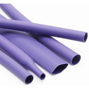 PVC-krimpkous, Krimpkous Paars 2:1 Isolatiebescherming 1-50mm 1m(50mm x 1 Meter)