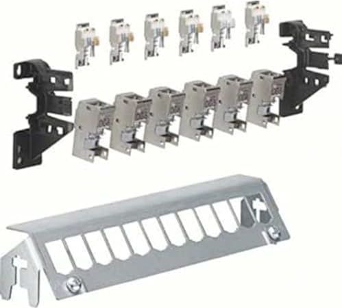 Hager - Patchpaneel 12-voudig - 6xRJ45 - Staal - FZ12MM
