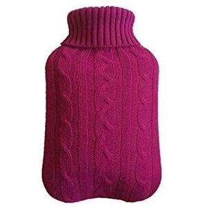 OIFAODAO, Warmwaterkruiken gebreide tas 2L grote warmwaterkruik met geweven hoes, Heetwaterzak,Warmwaterkruik(E)