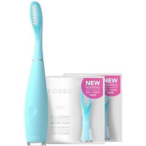 FOREO ISSA 3 Mint Total Oral Care Elektrische tandenborstel + 2 ISSA hybride koppen