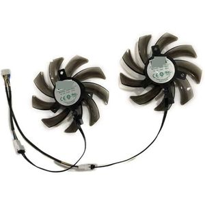 2 stuks GA91S2U, GPU-koeler, voor EMTEK RTX 2070 voor STORM X voor DUAL, voor GTX 1070 Ti voor Dual HV GTX1070 BLACK voor MONSTER(Type A GA91S2U)