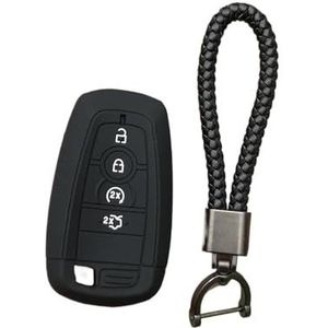 Sleutelbehuizing houder Voor Maverick Voor Focus Voor Edge Explorer Expeditie Everest Fusion Voor Mondeo Voor Mustang Voor Raptor Voor Bronco Sleutel Autosleutel Beschermhoes Sleutelbehuizing(3)