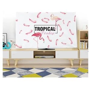 WLTYSM Tv-hoes, tv-hoes, bescherming, stofkap, huishouden, hangen, tv, stof, polyester, afdekdoek, 47-170 cm, universele decoratie, tv-displaybeschermers, S, 70 inch