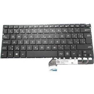Laptoptoetsenbord voor ASUS UX360U UX360UA UX360UAK Goud Japans JP met achtergrondverlichtingCanada CA, Tsjechisch CZ ZWART zonder frame(Czech CZ)