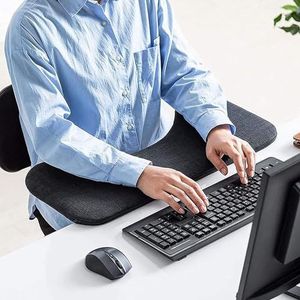 Ergonomische Desk Extender - Tafel Gemonteerde Arm Polssteun Plank - 60.5 x 28 cm