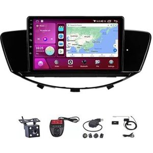 Android Touch Screen Car Stereo 10 Inch Car Stereo Radio Plug And Play Autotoebehoren Autoradio met Bluetooth En Navigatie En Achteruitrijcamera Voor Subaru Tribeca 2007-2011(M400S 4G+WIFI 4G+64G)