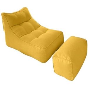 vloerstoel Luie bank Thuis Vrije tijdsbank Enkele fauteuil Slaapkamer Verhuur Kleine bank Woonkamer Luie ontspanningsstoel bank stoel (Color : A, Size : 37.4 * 25.9 * 27.5in)