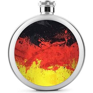Vlag van Duitsland roestvrij staal wijnfles voor mannen vrouwen fles draagbare drank fles voor bruiloft reizen