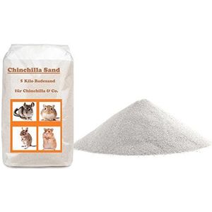 5 kg Chinchilla zand voor knaagdieren en dergelijke - ook te kiezen voor 1 kg - 10 kg - 25 kg - 30 kg