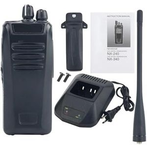 NX-340 5W 5-10KM VHF UHF Radio Civiele Marine Walkie Talkie 32CH Handheld Transceiver(VHF 136 to 174MHZ)
