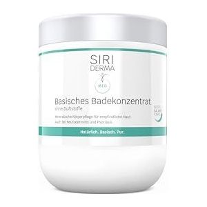 Siriderma Med Basisch badconcentraat, ideaal als volbad, voetbad en basische wassing, verlicht jeuk, kalmeert de huid 1.200 g