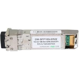 DWDM 10G C22 DW-SFP10G-ER 1559,79 nm 40 km 10G DWDM -systeem DWDM SFP+(1 stuk)