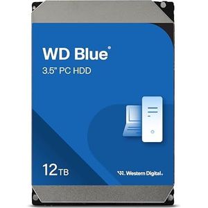Western Digital - Blue - Harde Schijf - 12TB - SATA 6Gb/s - 3.5 inch - CMR