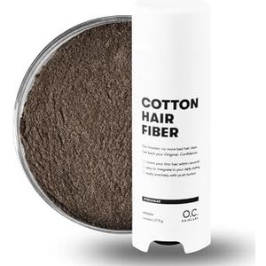 O.C. HAIRCARE Strooihaar voor haarverdichting, voor scheiding, kale plekken op het boven- en achterhoofd, aanbevolen door toonaangevende salons, 11 kleuren, duurzaam strooihaar (middenbruin)