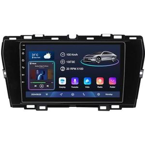 Android 14 9 Inch Touchscreen Autoradio 2 Din voor Ssangyong Tivoli 2019-2021 met CarPlay & Android Auto Stuurbediening GPS Navigatie AHD Backup Camera Bluetooth (YS40 (6+128G))