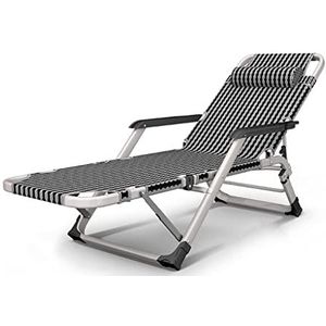GEIRONV Lounge -stoelen, kantoorrecliner draagbare vouwstoelen camping buiten strandstoelen armleuning rugleunstoel Fauteuils