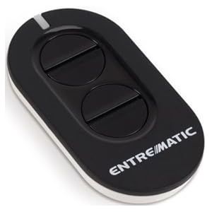 Afstandsbediening/zender 2 kanalen, rolling code, 433 MHz, ZEN 2, kleur zwart - DITEC -