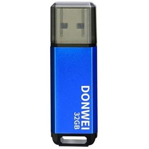 DONWEI USB-stick 32 GB, Memory Stick, Memory Stick, USB Stick 2.0 Blue