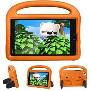 Tablet PC-hoes Tablet Case Compatible with Huawei M3 / T3 / T8 Lite 8.0 Silicon Case Compatible with Kids, Compatible with Kinderen Schokbestendige Lichtgewicht Dropbestendige Stand Tablet Case, met H