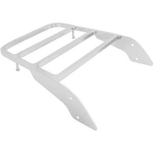 plankbeugel Motorfiets Stalen Achter Sissy Bar Rugleuning Chroom Bagagerek Accessoires Voor Magna VF 750 250 1994-2006