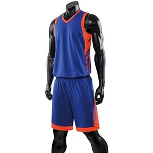 Basketbal kleding, Basketbal Jersey en Shorts, Basketbal Mouwloos pak, Volwassen Basketbal Jersey- Basketbal Jersey Kit Geschenken