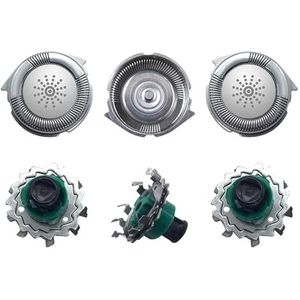 3X Vervanging Scheerapparaat Hoofd Scheerapparaat Blade voor Philips Norelco 3805XL, 3801XL, 3605X, 3604X, 3601X, 3405LC, 5625X, 5812XL, HQ40, PQ208