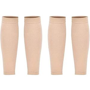 2 Paar Steunkousen, Elastische Compressiekousen, Zonder Voet Compressiekousen, Kalf Compressiesokken, voor Varicose Magazijnen, Tibia Splint, Zwelling Van de Benen
